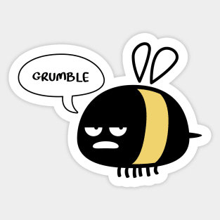 Grumble Bee Sticker